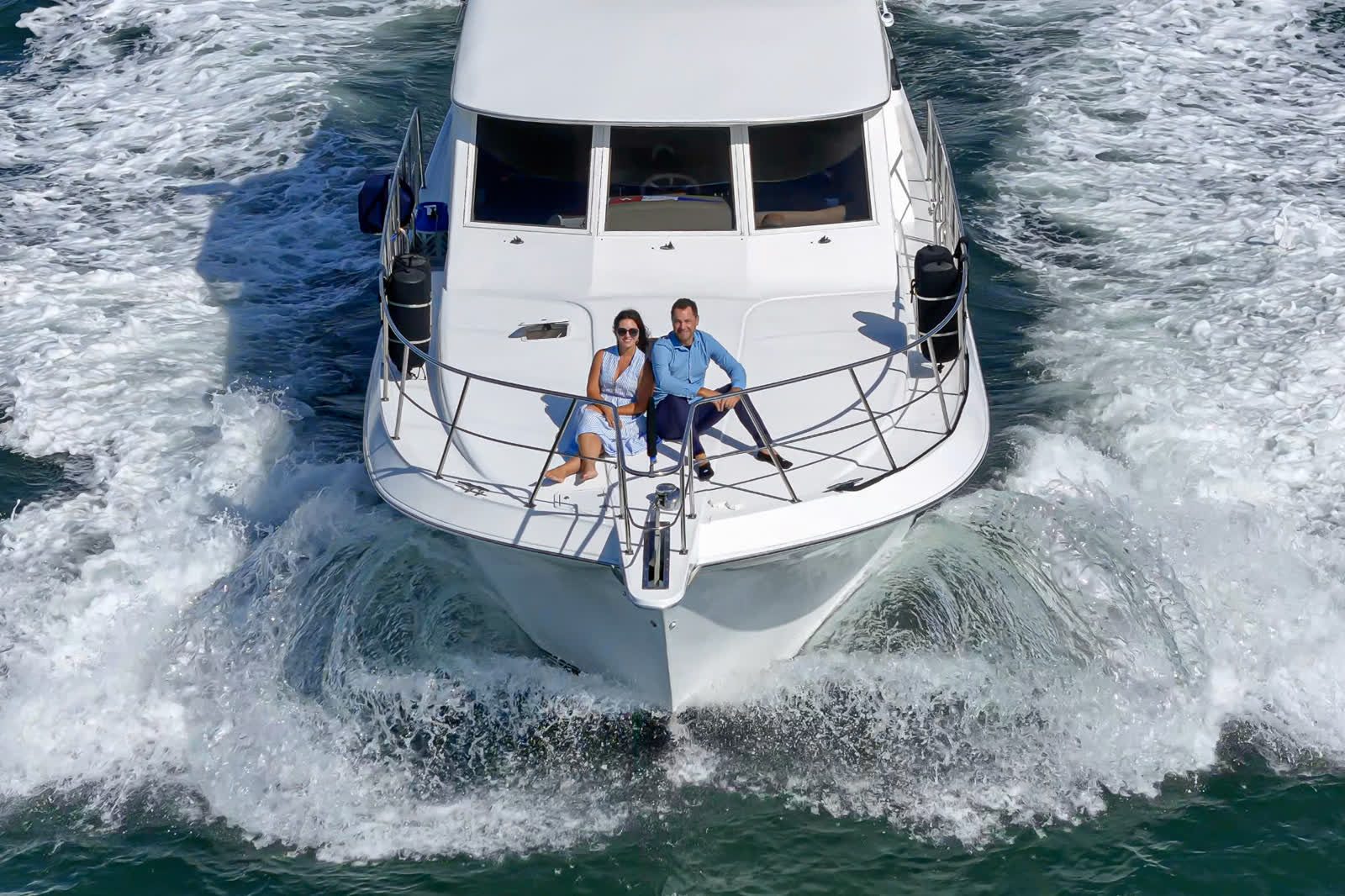 Luxury yacht near Coronado